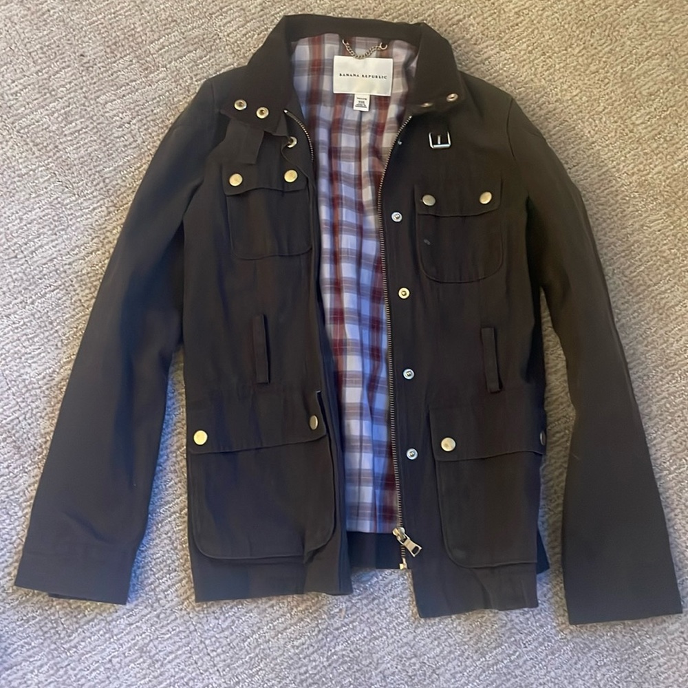 Brown Vintage Banana Republic Jacket
